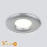 Встраиваемый светильник Elektrostandard 123 MR16 серебро a053356