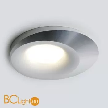 Встраиваемый светильник Elektrostandard 124 MR16 белый/серебро a053357