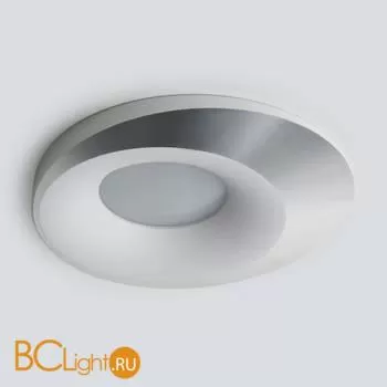 Встраиваемый светильник Elektrostandard 124 MR16 белый/серебро a053357 - Фото 2