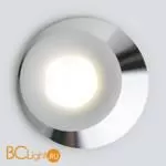 Встраиваемый светильник Elektrostandard 124 MR16 белый/серебро a053357 - Фото 3