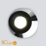 Встраиваемый светильник Elektrostandard 124 MR16 черный/серебро a053358 - Фото 3