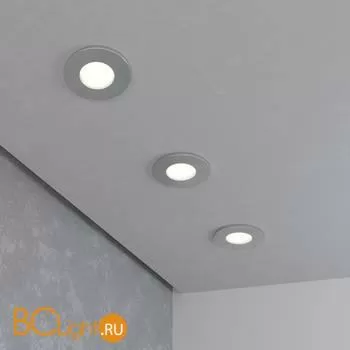 Встраиваемый светильник Elektrostandard 125 MR16 серебро a053359 - Фото 1