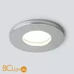 Встраиваемый светильник Elektrostandard 125 MR16 серебро a053359