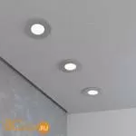 Встраиваемый светильник Elektrostandard 125 MR16 серебро a053359 - Фото 1