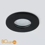 Встраиваемый светильник Elektrostandard 125 MR16 черный матовый a053360 - Фото 0