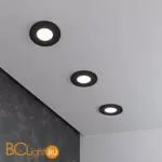 Встраиваемый светильник Elektrostandard 125 MR16 черный матовый a053360 - Фото 1