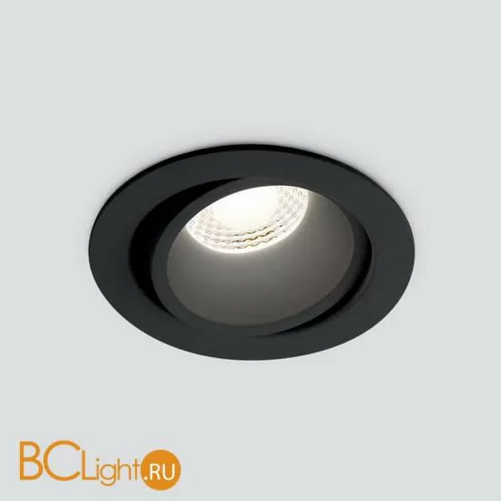 Встраиваемый светильник Elektrostandard 15267/LED 7W 4200K черный/черный a055722