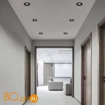 Встраиваемый светильник Elektrostandard 15267/LED 7W 4200K черный/черный a055722 - Фото 4