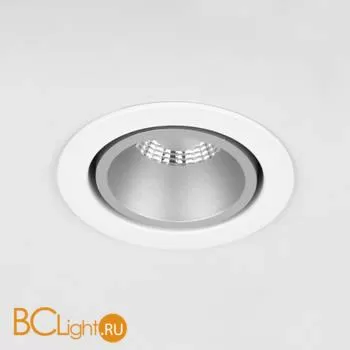 Встраиваемый светильник Elektrostandard 15267/LED 7W 4200K белый/серебро a055723 - Фото 2