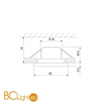 Встраиваемый светильник Elektrostandard 15272/LED 15272/LED a056031 - Фото 3