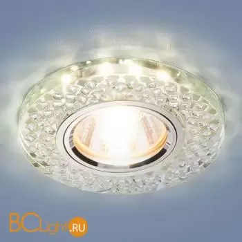 Встраиваемый светильник Elektrostandard 2140-2150 2140 MR16 SL зеркальный/серебро a033626