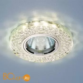 Встраиваемый светильник Elektrostandard 2140-2150 2140 MR16 SL зеркальный/серебро a033626 - Фото 0