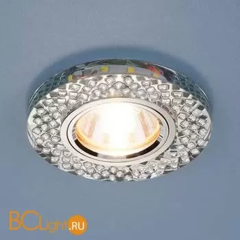 Встраиваемый светильник Elektrostandard 2140-2150 2140 MR16 SL зеркальный/серебро a033626 - Фото 1