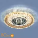 Встраиваемый светильник Elektrostandard 2198 MR16 CL/GD прозрачный/золото a037233 - Фото 1