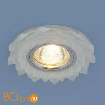 Встраиваемый светильник Elektrostandard 2209 MR16 Matt Ice матовый лед a039672 - Фото 0