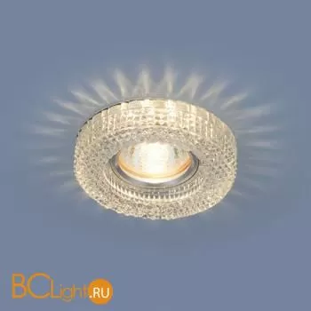 Встраиваемый светильник Elektrostandard 2213 MR16 CL прозрачный a040429 - Фото 0