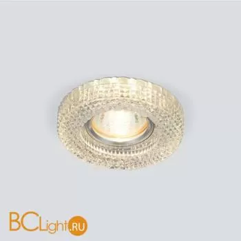 Встраиваемый светильник Elektrostandard 2213 MR16 CL прозрачный a040429