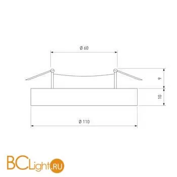 Встраиваемый светильник Elektrostandard 2219 MR16 a041526 - Фото 2