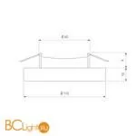 Встраиваемый светильник Elektrostandard 2219 MR16 a041526 - Фото 2