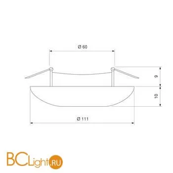 Встраиваемый светильник Elektrostandard 2220 MR16 a041527 - Фото 4