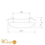Встраиваемый светильник Elektrostandard 2220 MR16 a041527 - Фото 4
