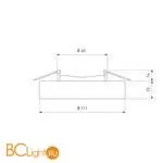 Встраиваемый светильник Elektrostandard 2240 MR16 a045481 - Фото 4