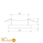 Встраиваемый светильник Elektrostandard 3034 GX53 a047763 - Фото 4