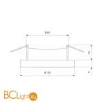 Встраиваемый светильник Elektrostandard 3035 GX53 a047764 - Фото 4