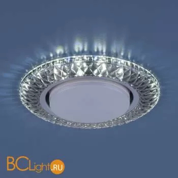 Встраиваемый светильник Elektrostandard 3020 3020 GX53 SB дымчатый a035157 - Фото 0