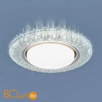 Встраиваемый светильник Elektrostandard 3020 3020 GX53 CL прозрачный a035091 - Фото 0