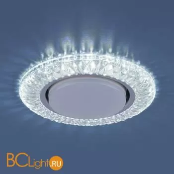 Встраиваемый светильник Elektrostandard 3020 3020 GX53 CL прозрачный a035091 - Фото 1