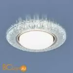 Встраиваемый светильник Elektrostandard 3020 3020 GX53 CL прозрачный a035091 - Фото 0