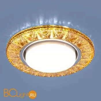 Встраиваемый светильник Elektrostandard 3022 GX53 GD золото a037069 - Фото 0