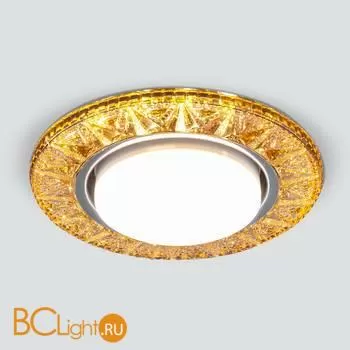 Встраиваемый светильник Elektrostandard 3022 GX53 GD золото a037069