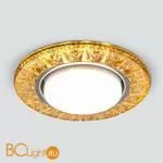 Встраиваемый светильник Elektrostandard 3022 GX53 GD золото a037069