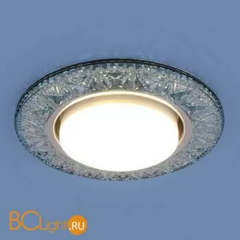 Встраиваемый светильник Elektrostandard 3022 GX53 BL лазурный a037067 - Фото 2