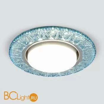 Встраиваемый светильник Elektrostandard 3022 GX53 BL лазурный a037067