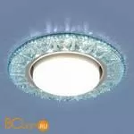 Встраиваемый светильник Elektrostandard 3022 GX53 BL лазурный a037067 - Фото 0