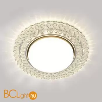 Встраиваемый светильник Elektrostandard 3027 GX53 CL прозрачный a043158