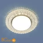 Встраиваемый светильник Elektrostandard 3027 GX53 CL прозрачный a043158 - Фото 0