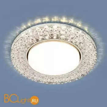 Встраиваемый светильник Elektrostandard 3029 GX53 CL прозрачный a045483 - Фото 0