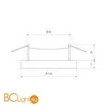 Встраиваемый светильник Elektrostandard 3030 a035179 - Фото 3