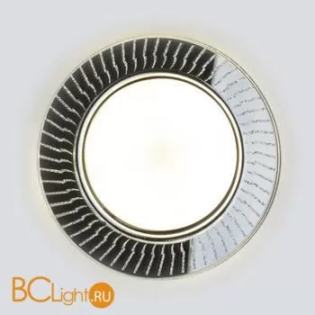 Встраиваемый светильник Elektrostandard 3033 GX53 CL/SL прозрачный/серебро a045484 - Фото 4