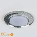 Встраиваемый светильник Elektrostandard 3033 GX53 CL/SL прозрачный/серебро a045484 - Фото 2