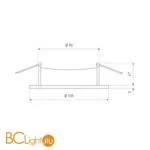 Встраиваемый светильник Elektrostandard 6068 MR16 a036506 - Фото 2