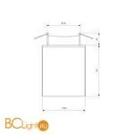Встраиваемый светильник Elektrostandard 6072 MR16 a040975 - Фото 2