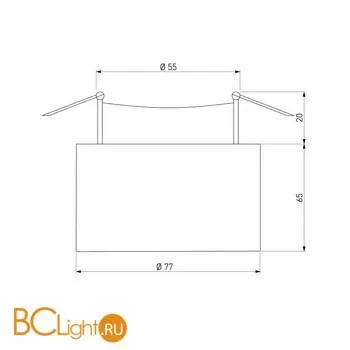 Встраиваемый светильник Elektrostandard 6073 MR16 a040985 - Фото 2