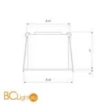 Встраиваемый светильник Elektrostandard 7004 MR16 WH/SL белый/серебро a036621 - Фото 1