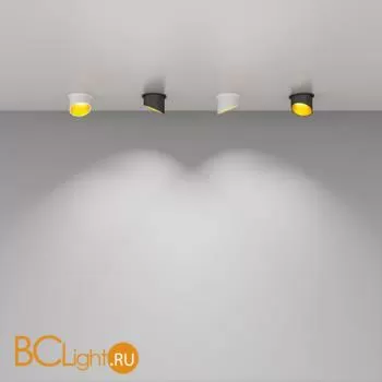 Встраиваемый светильник Elektrostandard 7005 MR16 WH/GD белый/золото a040981 - Фото 1