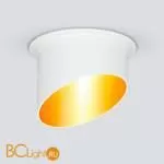 Встраиваемый светильник Elektrostandard 7005 MR16 WH/GD белый/золото a040981